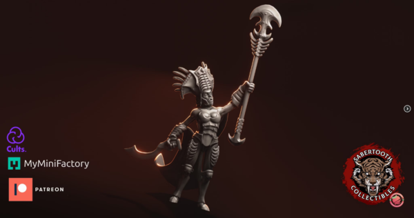 Queen Merneithiti on foot - x1