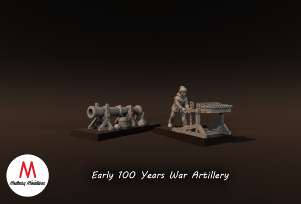 100 Years War Artillary - x10