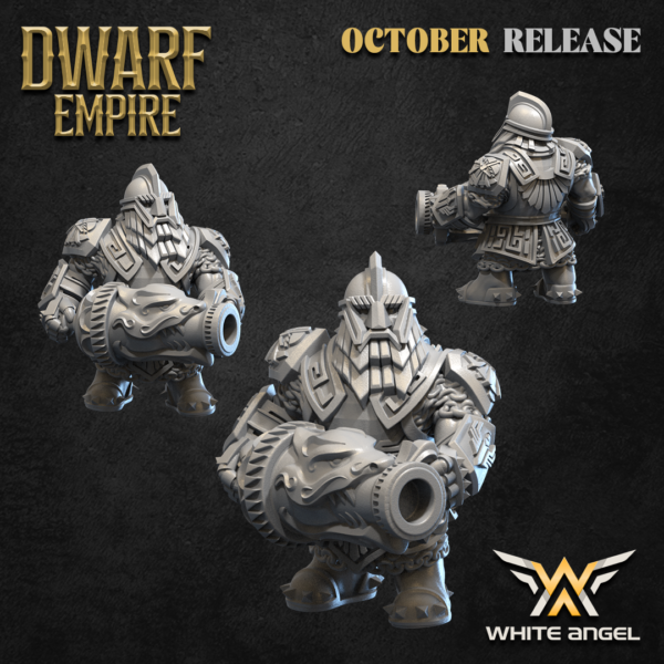 Iron Gun Dragon - x10 Dwarf Empire