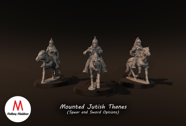 Mounted Jutish Thanes (Spear Option) - x1