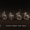 Scottish Hobelars With Spears - x1