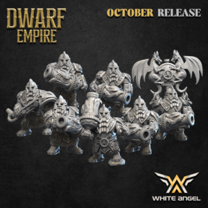 Iron Gun Dragon - x5 Dwarf Empire