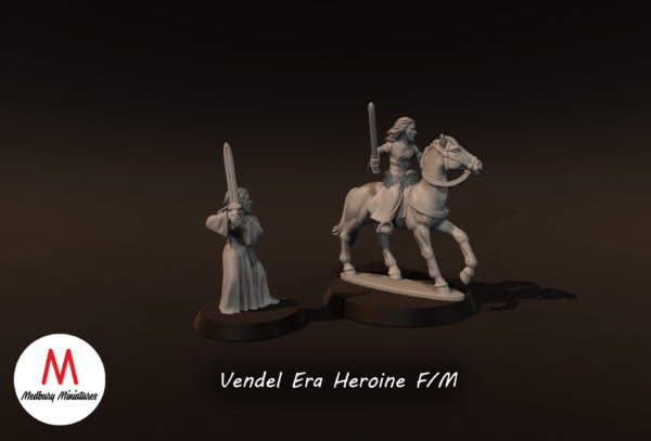 Vendel Era Heroine on Foot - x1