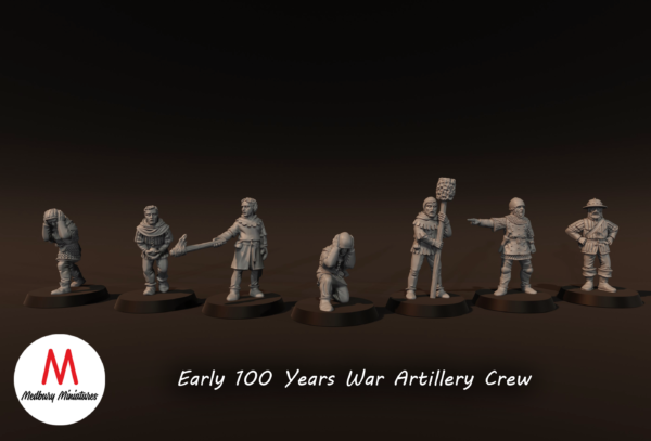 100 Years War Artillary - x10