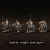 Scottish Hobelars With Spears - x6