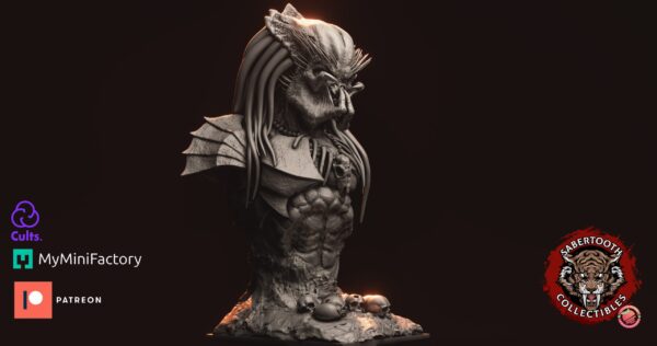 aedec2887002c78edda9b2977497b366.jpg Predator Bust - x1