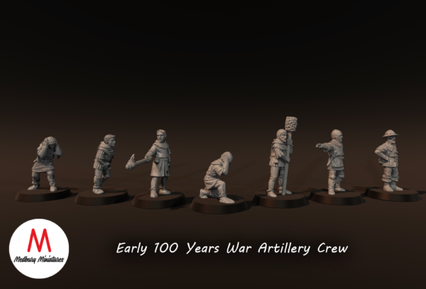 100 Years War Artillary - x10
