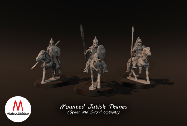 bf140da333089de6aa4460c090ed3f78-3.png Mounted Jutish Thanes (Spear Option) - x1