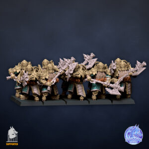 Citadel Guard with Flintlock Axe - x10
