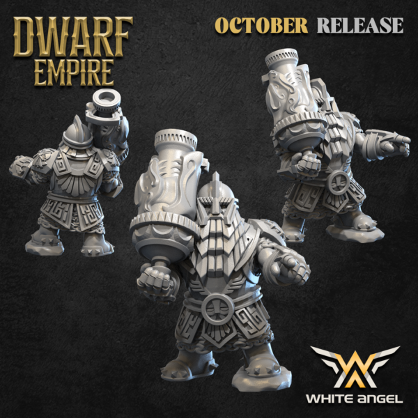 Iron Gun Dragon - x10 Dwarf Empire