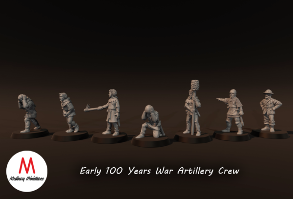 100 Years War Artillary - x10