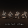 Scottish Hobelars With Spears - x6