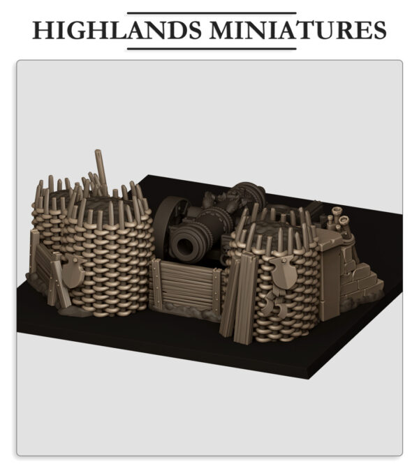 Sunland Artillery Barricade - x1