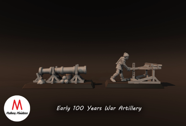 100 Years War Artillary - x10