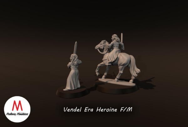 Vendel Era Heroine on Foot - x1