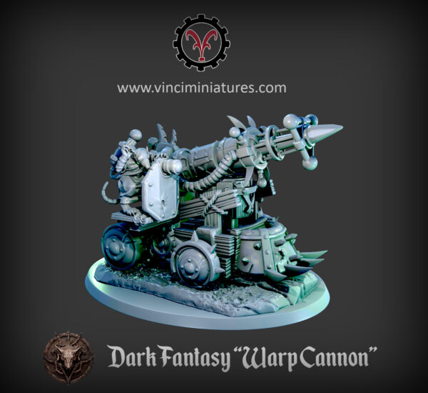 Ratmen Warp Cannon - Vinciminiatures - Druk 3D