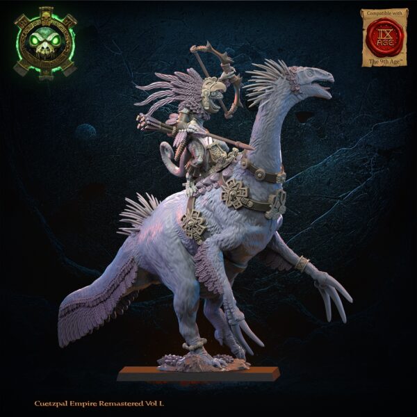 Kuaxotl Heroine on Istetlueyak - Lost Kingdom - wydruk 3D