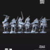 Galanthir elves cavalry - 6x