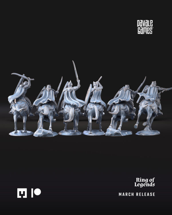 Galanthir elves cavalry - 6x