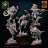 Kuaxotl Unit with bows set 01 - Lost Kingdom - wydruk 3D