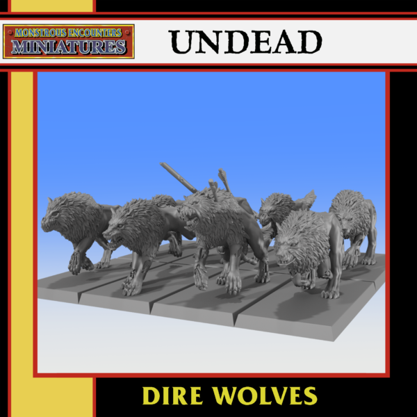 Dire Wolves Unit - x8
