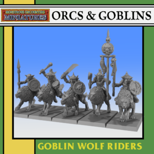 Goblin Wolf Rider - x1