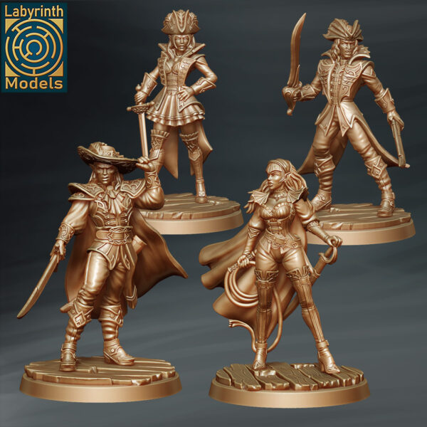 Vampire Corsairs - x4