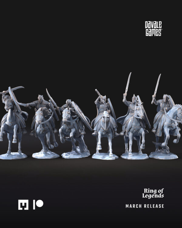 Galanthir elves cavalry - 6x