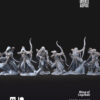 Galanthir Elves: Forest Guardians with bow - 6x
