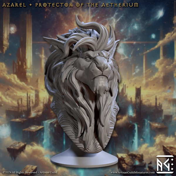 471b58b35adec4727d3b33e62682d87a.png BUST - Azarel - Protector of the Aetherium - x1
