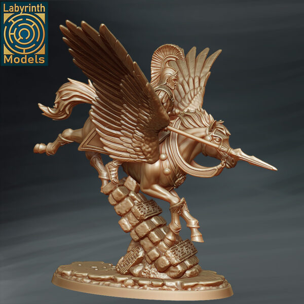 Bellerophon on Pegasus - x1