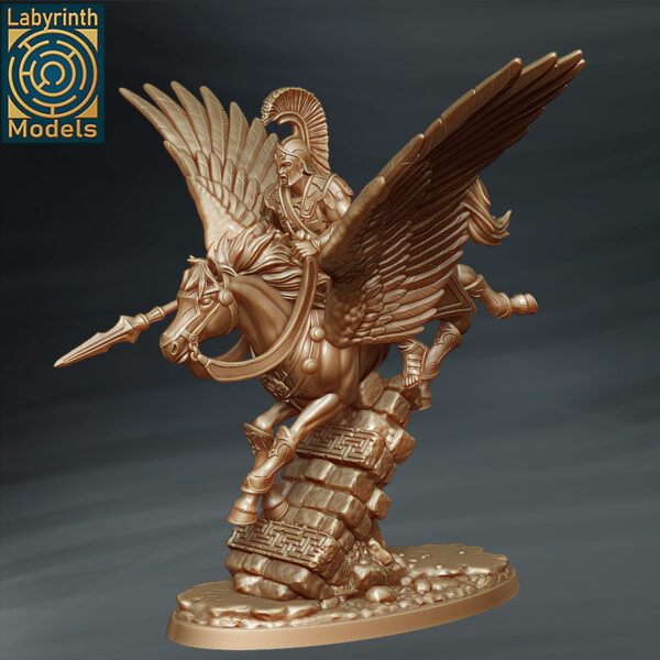 Bellerophon on Pegasus - x1