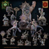 Cuetzpalli Regiment with bows CG - Lost Kingdom - wydruk 3D