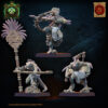 Cuetzpalli Regiment with bows CG - Lost Kingdom - wydruk 3D