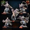 Kuaxotl Unit with bows set 02 - Lost Kingdom - wydruk 3D