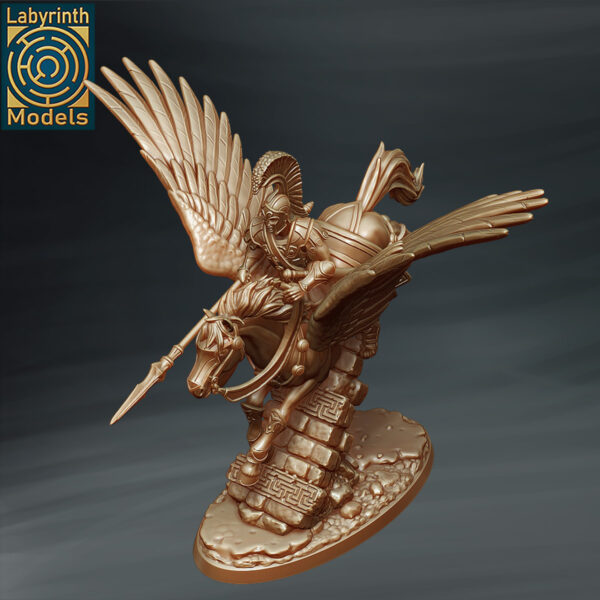 Bellerophon on Pegasus - x1