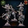 Kuaxotl Unit with bows set 01 - Lost Kingdom - wydruk 3D