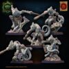 Kuaxotl Unit with blowpipes  set 01 - Lost Kingdom - wydruk 3D