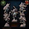 Kuaxotl Unit with bows set 01 - Lost Kingdom - wydruk 3D