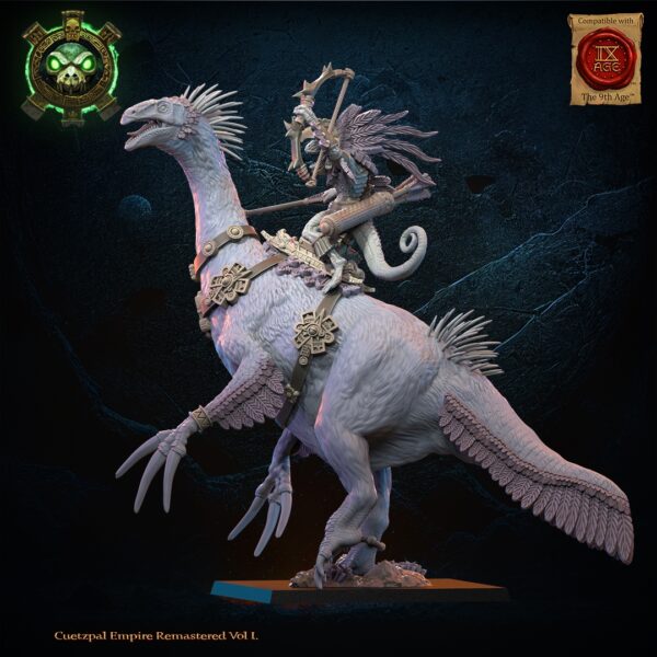 Kuaxotl Heroine on Istetlueyak - Lost Kingdom - wydruk 3D