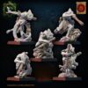 Kuaxotl Unit with blowpipes  set 01 - Lost Kingdom - wydruk 3D