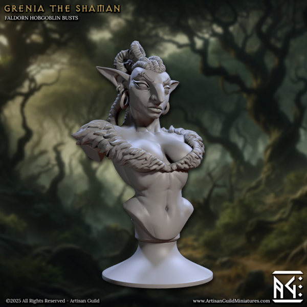 BUST - Grenia The Shaman - Pinup - x1