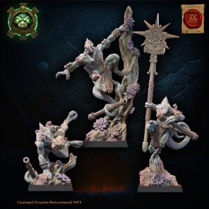 Kuaxotl Unit with blowpipes CG  - Lost Kingdom - wydruk 3D