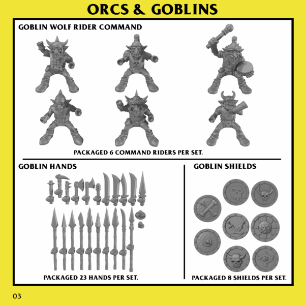 Goblin Wolf Rider - x1