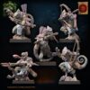 Kuaxotl Unit with bows set 02 - Lost Kingdom - wydruk 3D