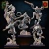 Kuaxotl Unit with blowpipes  set 02 - Lost Kingdom - wydruk 3D