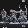 Galanthir Elves: Forest Guardians with bow - 6x