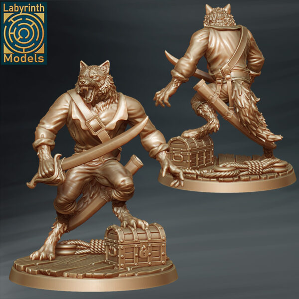 Pirate Werewolves - x3