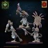 Cuetzpalli Regiment with spears CG  - Lost Kingdom - wydruk 3D