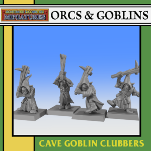 Cave Goblin Clubbers - x4